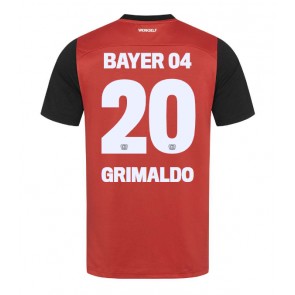 Bayer Leverkusen Alejandro Grimaldo #20 Hemmatröja 2024-25 Kortärmad